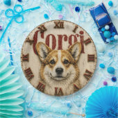 Corgi Dog ペーパープレート (パーティー)
