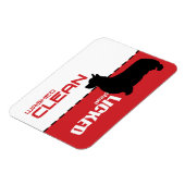 Corgi Dog、子犬の食洗機マグネット – クリーン舐めた マグネット (左側)