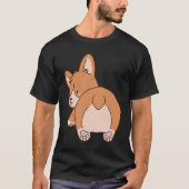 Corgi Dog 10 Tシャツ (正面)