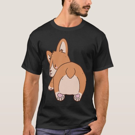 Corgi Dog 10 Tシャツ (正面)