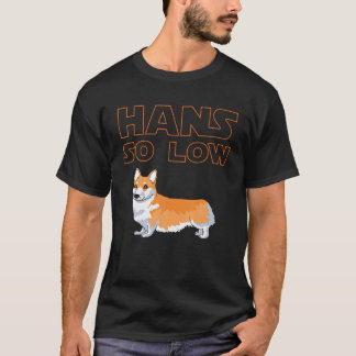 Corgi Dog - HANS SO Low Tシャツ