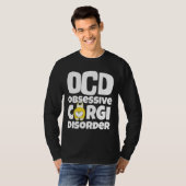 Corgi Dog Ocd Obsessive Corgi Disorder Tシャツ (正面フル)