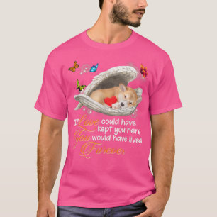 Corgi Dog Paw愛犬美しいペットメマーの損失 Tシャツ