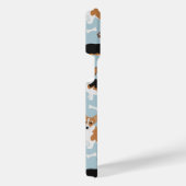 Corgi Dog Paws and Bones iPhone 14 Pro Max Case iPhoneケース (右側面)