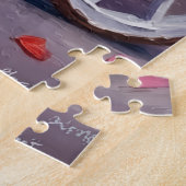 Corgi Dog Valentine's Day  ジグソーパズル (側面)