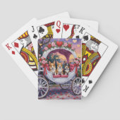 Corgi Dog Valentine's Day  トランプ (裏面)