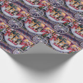 Corgi Dog Valentine's Day  ラッピングペーパー (角)