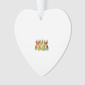 Corgi Easter T-Shirt_1 オーナメント (正面)