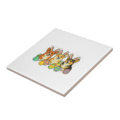 Corgi Easter T-Shirt_1 タイル (側面)
