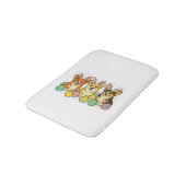 Corgi Easter T-Shirt_1 バスマット (アングル)