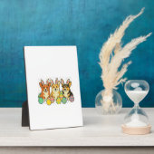 Corgi Easter T-Shirt_1 フォトプラーク (側面)