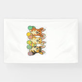 Corgi Easter T-Shirt_1 横断幕 (横)