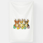 Corgi Easter T-Shirt_1 横断幕 (縦)