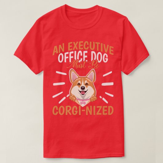 Corgi FriendsのCorgi Dog Design209 Tシャツ (デザイン正面)