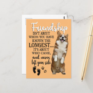 Corgi Friendshipは誰を知っているかではない ポストカード