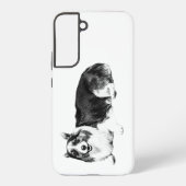 Corgi Gentle Guard Samsung Galaxyケース (裏面)