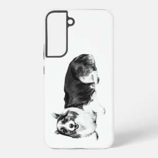 Corgi Gentle Guard Samsung Galaxy S22+ケース