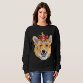Corgi Happy スウェットシャツ (正面フル)