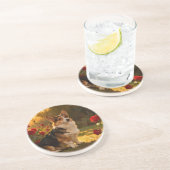 Corgi in the Roses I コースター (側面)