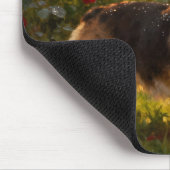 Corgi in the Roses IV マウスパッド (コーナー)