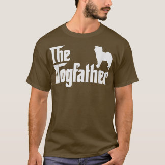 corgi inu DogFather Funny Dog Dad  Tシャツ