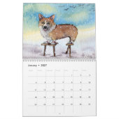 Corgi Joyカレンダー – 生活を楽しむcorgi犬 カレンダー (1月 2027)