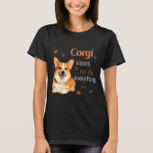 Corgi Kisses Fix Everything   1249 Tシャツ (正面)