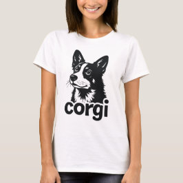 "Corgi Love for Dog Lovers" Tシャツ