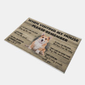 Corgi Lover Gift、Corgi Doormat、Corgi Gift ドアマット (アングル)