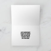 Corgi Lovers Anniversyカード カード (内部)