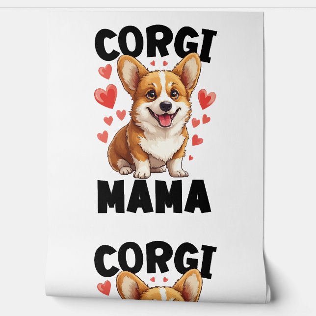 Corgi Mom - Cute Corgi Mama 壁紙 (ほどく)