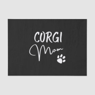 Corgi Mom Pet Gift for Corgi愛犬家とオーナー 薄葉紙