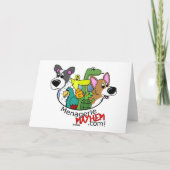 Corgi Mother's Day Greeting Card カード (裏面)