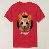Corgi Mummyhalloween-585 Tシャツ (デザイン正面)