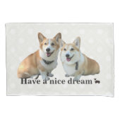 corgi pillowcase コーギー枕カバー 枕カバー (正面)