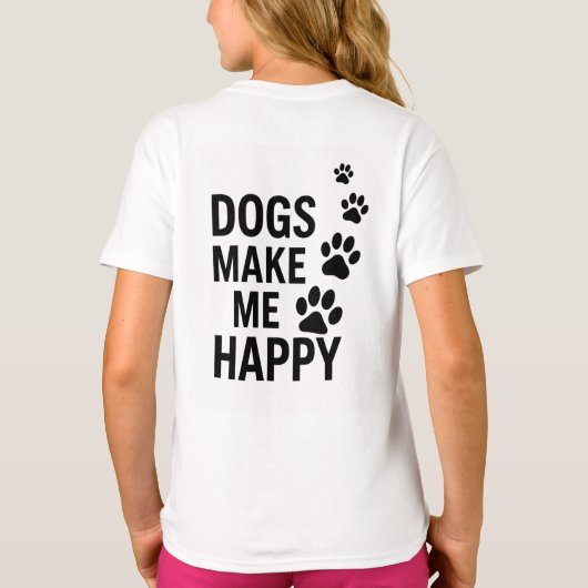 Corgi Puppy by Natasha Us Tシャツ (裏面)