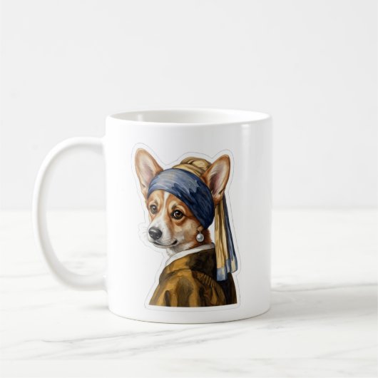 Corgi Renaissance コーヒーマグカップ (左)