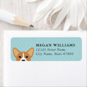 Corgi Return Address Label ラベル (インサイチュ)
