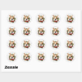 Corgi Round Stickers ラウンドシール (シート)
