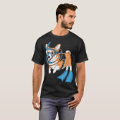 Corgi Scuba Diver Under Water Diving Scuba Divers Tシャツ (正面フル)