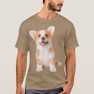 Corgi Shirt Love Is Dog Mom Dad Tee Puppy Pet Wome Tシャツ