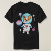 Corgi Space Bigender Pride-621 Tシャツ (デザイン正面)