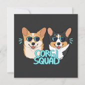 Corgi Squad  The Doctor And The Queen 招待状 (正面)