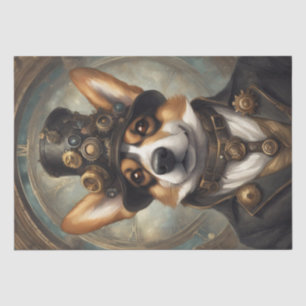 Corgi Steampunk夢：機械的な切り離し 薄葉紙