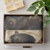 Corgi Steampunk夢：機械的な切り離し 薄葉紙 (ギフト)