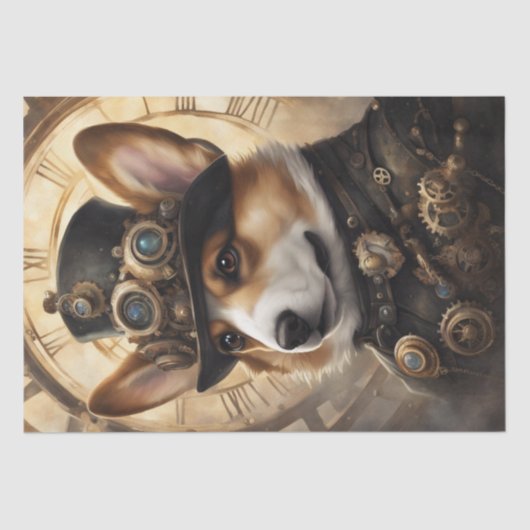 Corgi Steampunk夢：機械的な切り離し 薄葉紙 (正面)