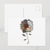 Corgi Sunflowerあなたは私の世界アパレルコーギドッグである ポストカード (正面/裏面)