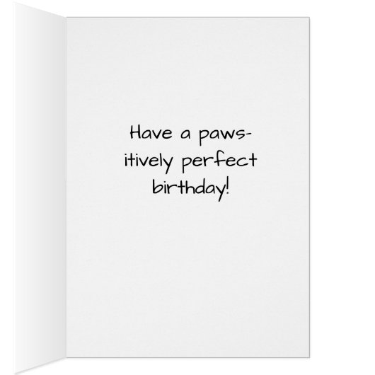 Corgi Themed Birthday Card Dog Lovers  (内側 (右))