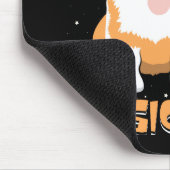 Corgi Unicorn - Corgicorn – かわいい犬の漫画 マウスパッド (コーナー)