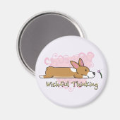 Corgi Wishful考えの磁石 マグネット (正面/裏面)